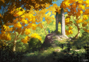 Forest of Liars - Yellow ruins