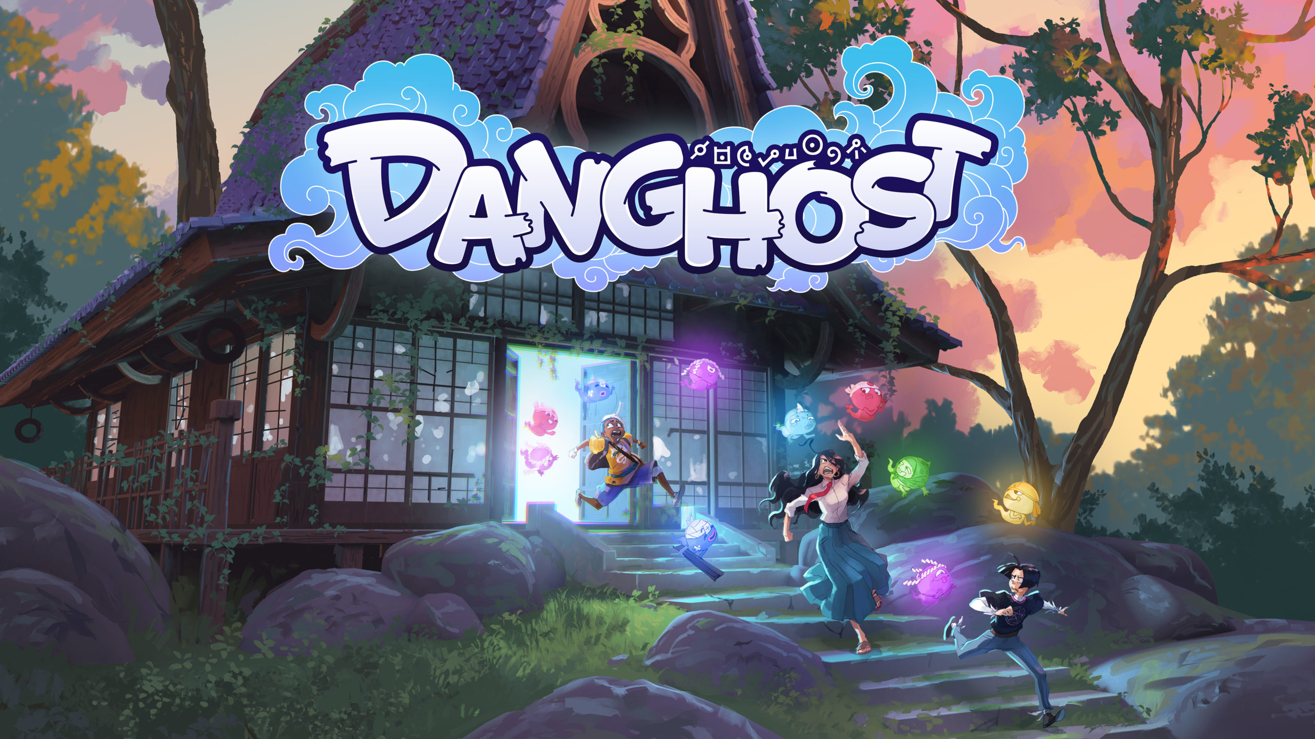 Danghost - Key Art and logo