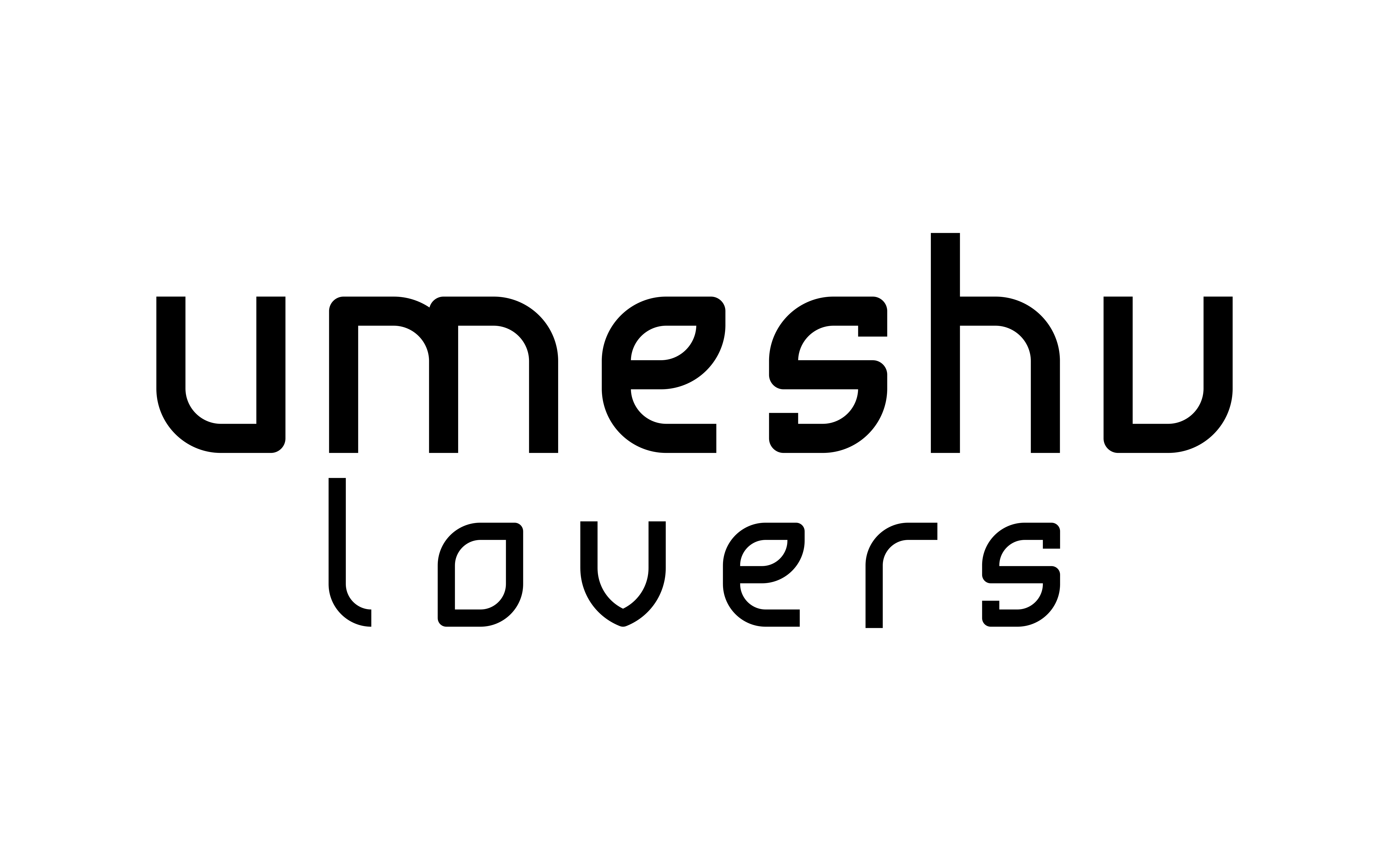 Umeshu Lovers - Logo Black
